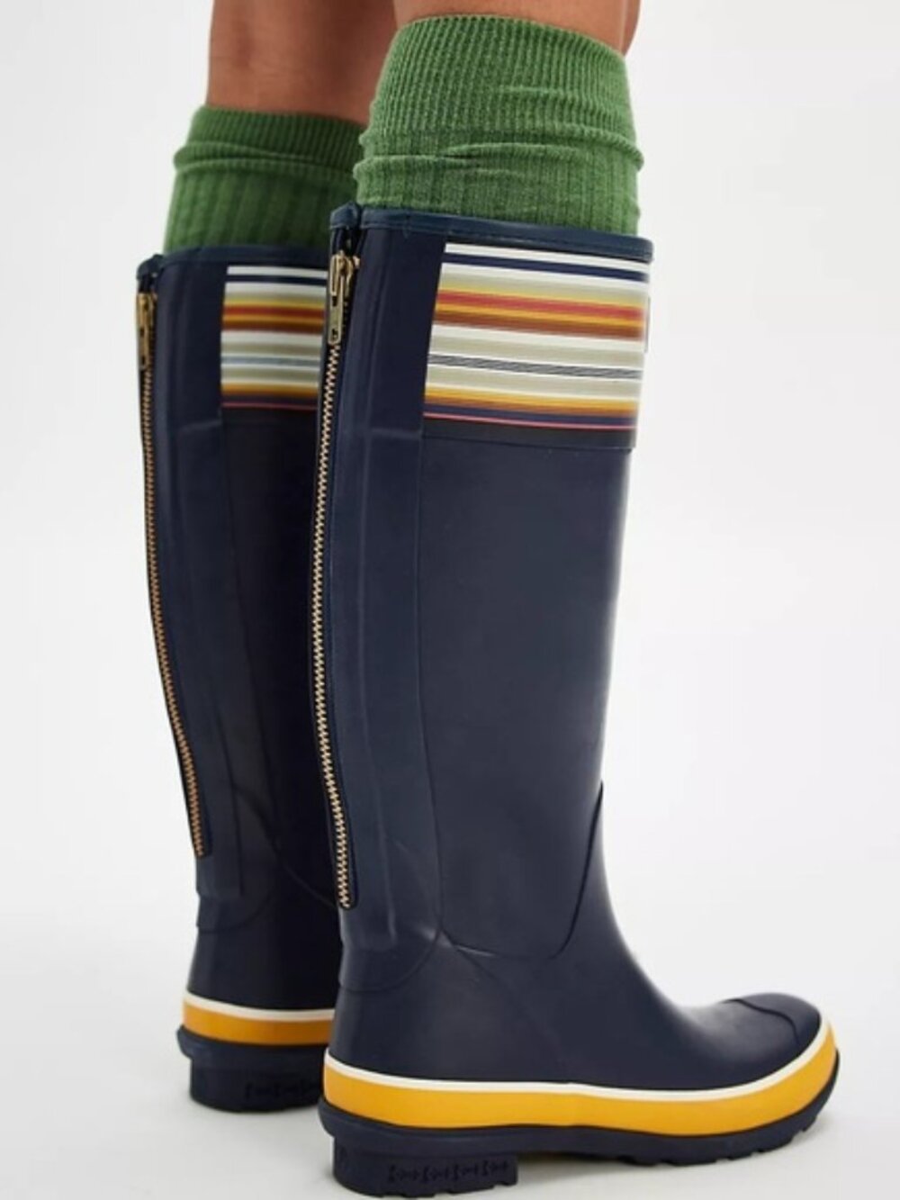Pendleton Women's Bridger Stripe Tall Waterproof Rain Boots - Picture 2 of 6